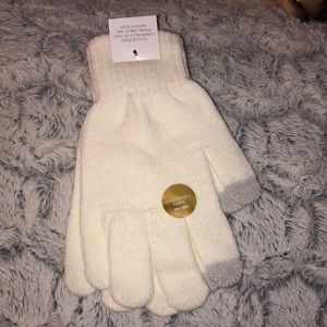 Touchscreen knit gloves